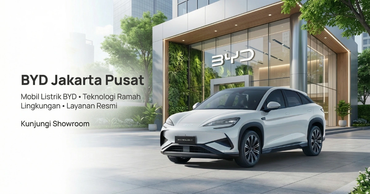 Dealer BYD Jakarta Barat (Kebon Jeruk) | Promo Mobil Listrik